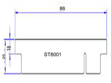 PCI riser card 1U